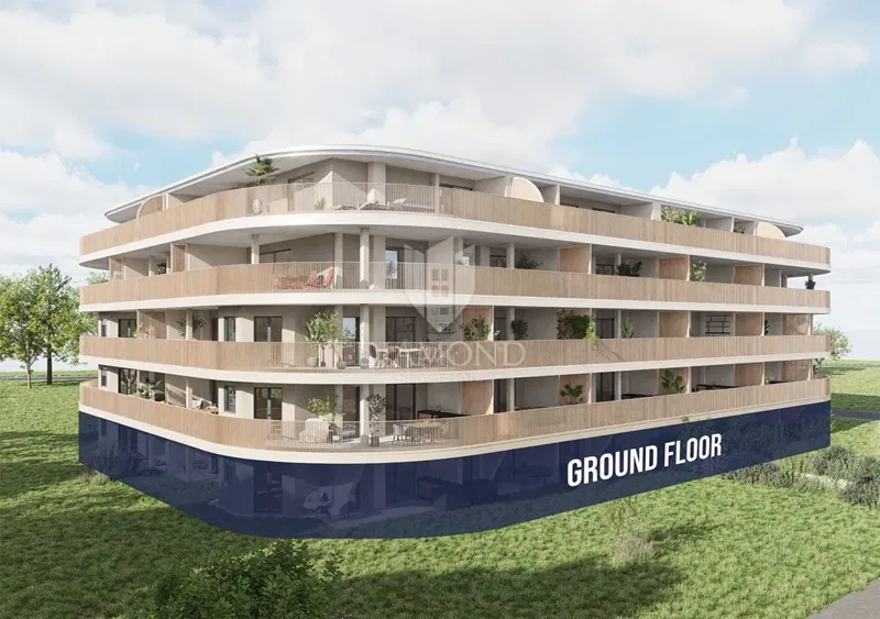 Umag, center! Modern apartment on the ground floor 600 m from the city! – 2