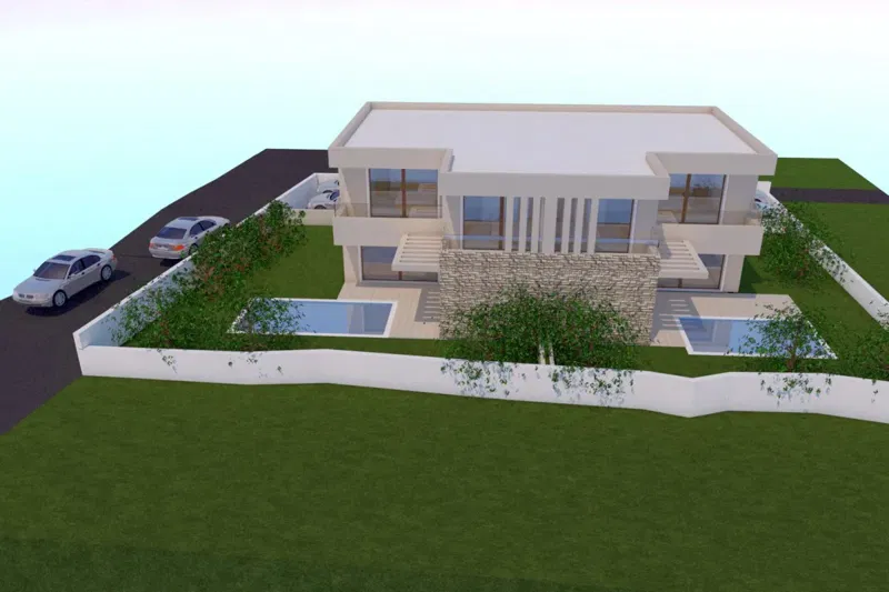 Casa moderna con piscina – 2