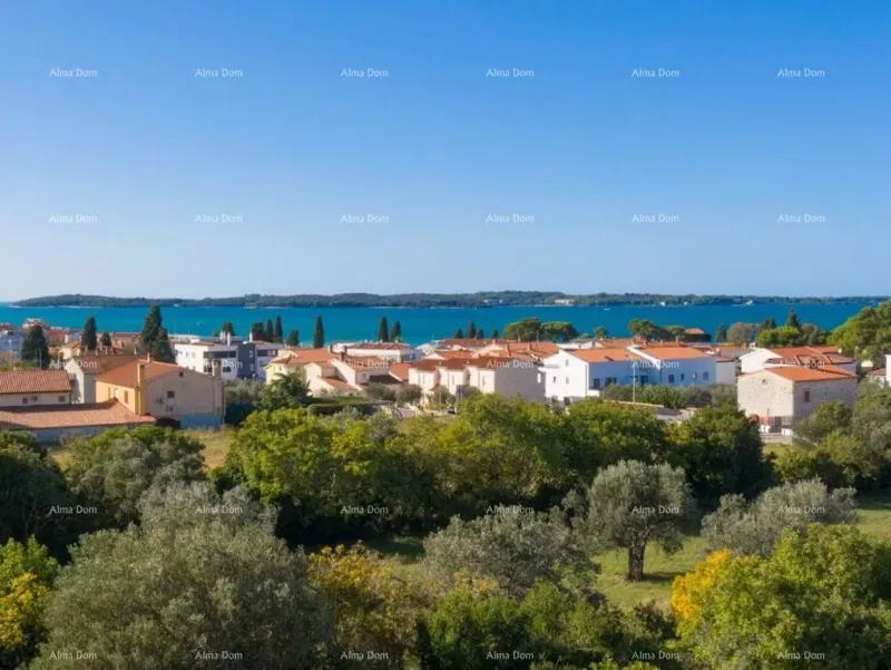 Prodaja građevinskog zemljišta sa pogledom na more, Fažana!