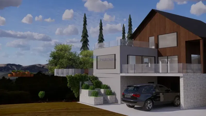 Kuća u izgradnji okružena na atraktivnoj lokaciji, 335 m2