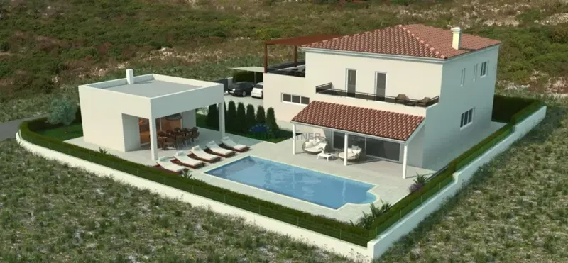 Zadar, Sukošan, Luksuzna vila s pogledom na more 320 m2, prodaja