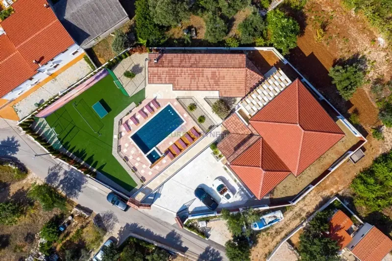 Vir, magical villa 200 m2 with pool and sea view, for sale – 3