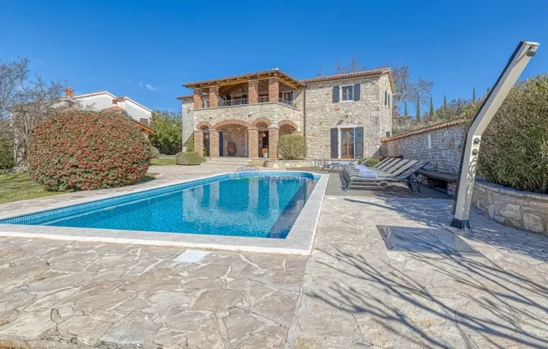 Unica villa in pietra autoctona con piscina, Porec – 2