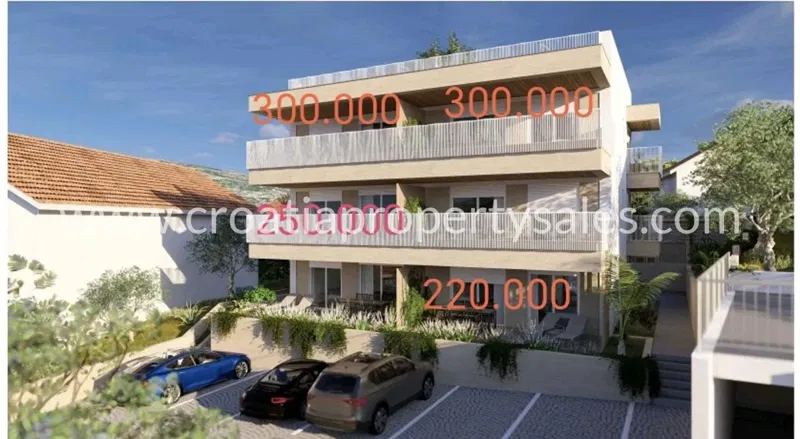 Trogir/Ciovo, apartments for sale, 250.000 € - 300.000 € – 3