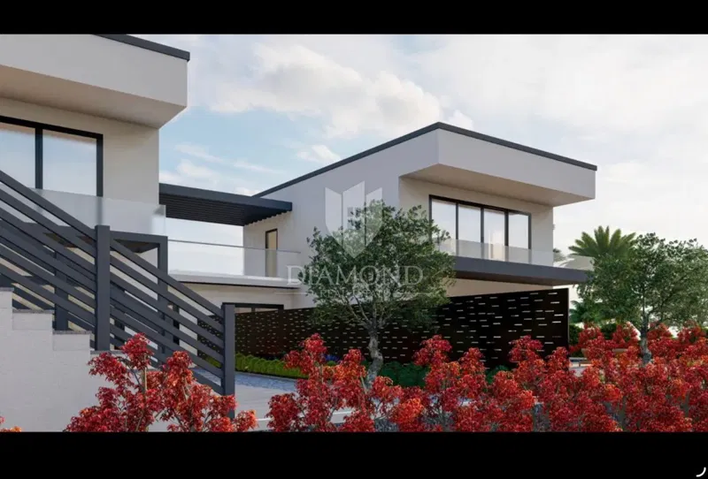 VILLA BIFAMILIARE DI LUSSO CON PISCINA E TERRAZZA PANORAMICA SULL’ISOLA DI KRK VICINO AL MARE – 3