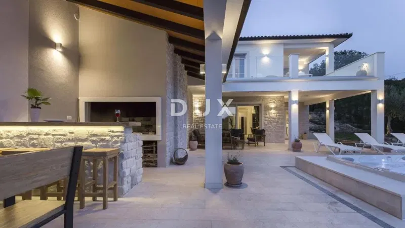 Istria, Labin, villa, 240 m2, swimming pool, sauna, summer kitchen – 2