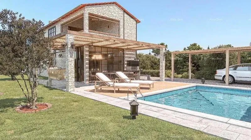 House under construction, 200 m2, Svetvinčenat – 2