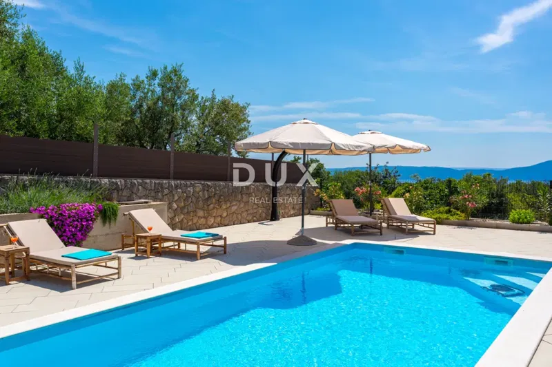 ISOLA DI KRK - Casa in stile mediterraneo con piscina e vista mare – 3