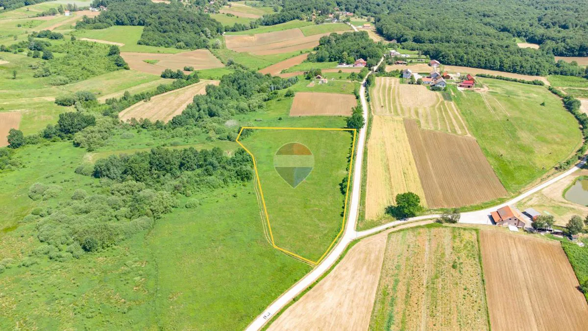 Pisarovina, Bratina, atraktivno građevinsko zemljište s otvorenim pogledom