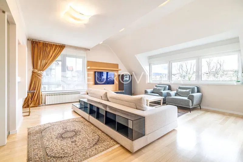 Zagreb, Šalata, Zelenjak, an attractive two-storey four-room apartment of 119 m² – 2