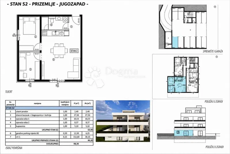 Allogio Kaštel Lukšić, Kaštela, 35,34m2 – 3
