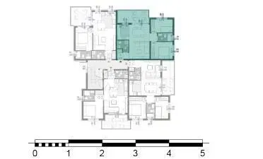 Flat Povljana, 62,56m2 – 3