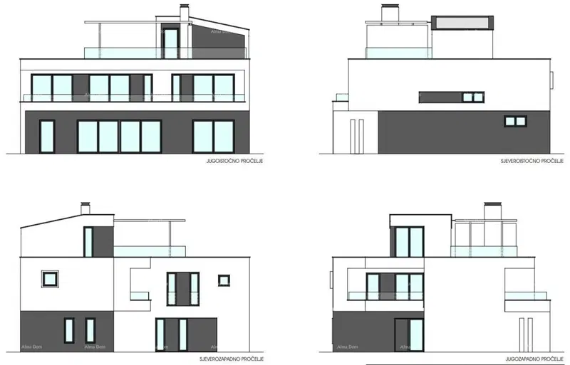 Villa con piscina e vista mare, Tar! – 2