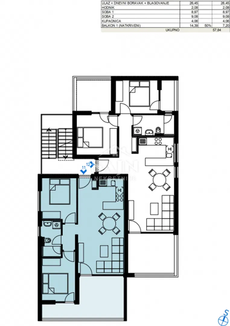 Appartamento Okrug Gornji – 2