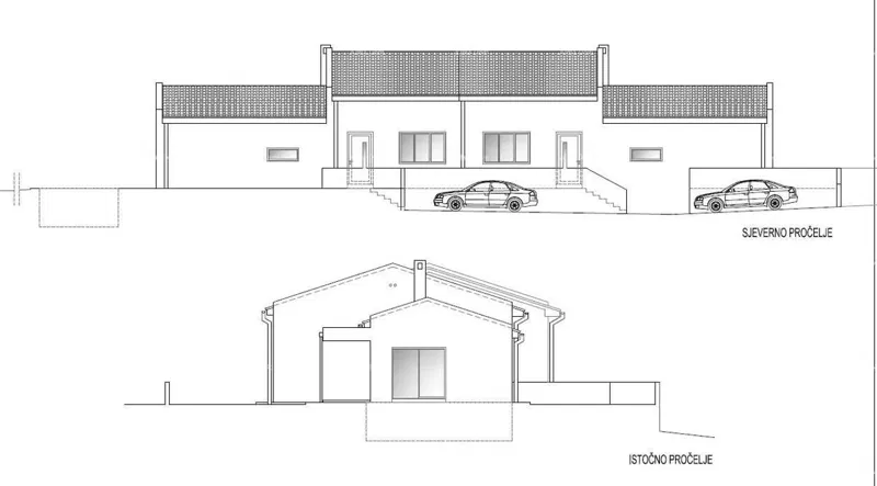 Moderna villa duplex con piscina in vendita, Kožljani, Barban! – 2