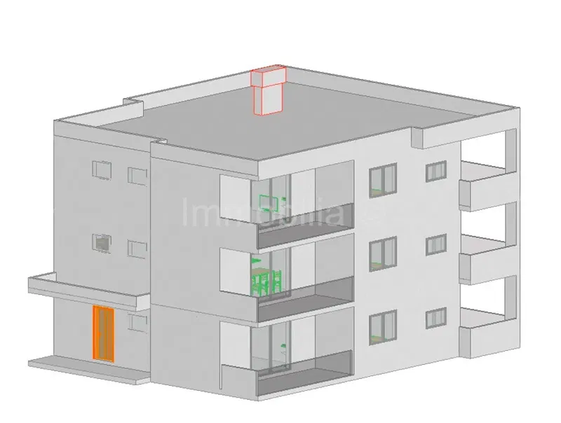 ZEMLJIŠTE SA GRAĐEVINSKOM DOZVOLOM ZA OBJEKT SA 3 STANA OD 120 m2!