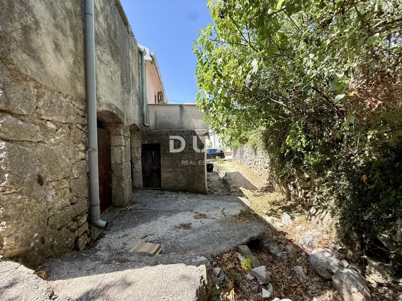 Isola di Krk, Draga Bašćanska, casa, 55 m2, antica, investimento – 2