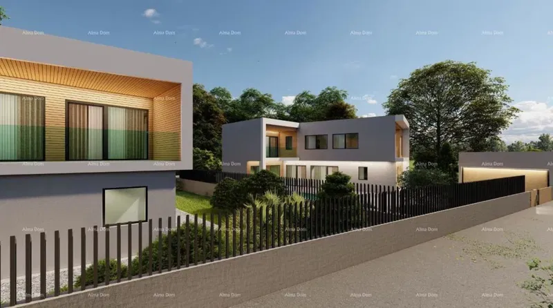 For sale: roh-bau house with a sea view in Pomer. – 3