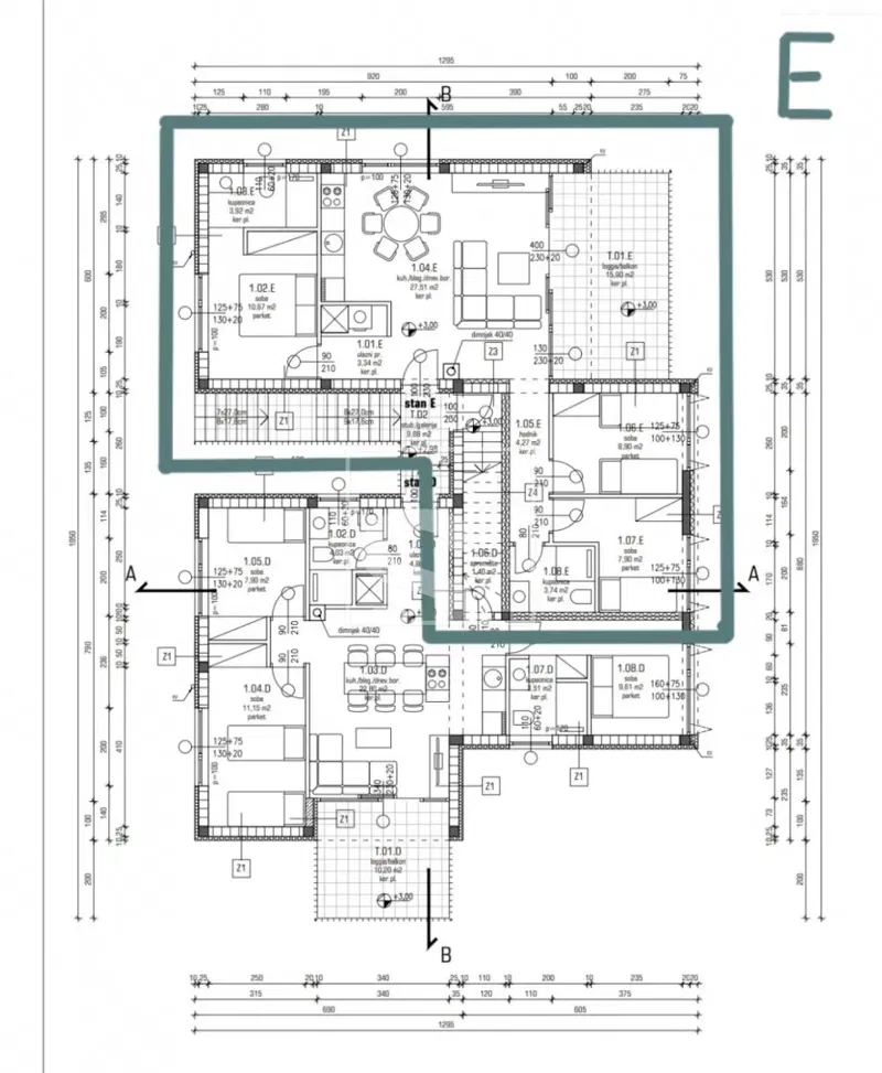 Apartment with 3 rooms near Poreč, 4 km to the sea and roof terrace – 2