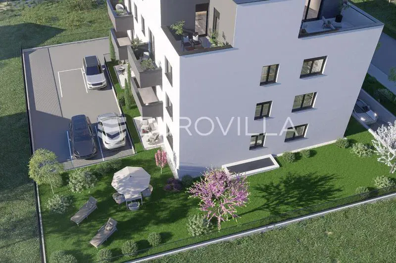 Zagreb, Botinec, attractive two-bedroom apartment with a garden in a modern new building, 62 m² – 3