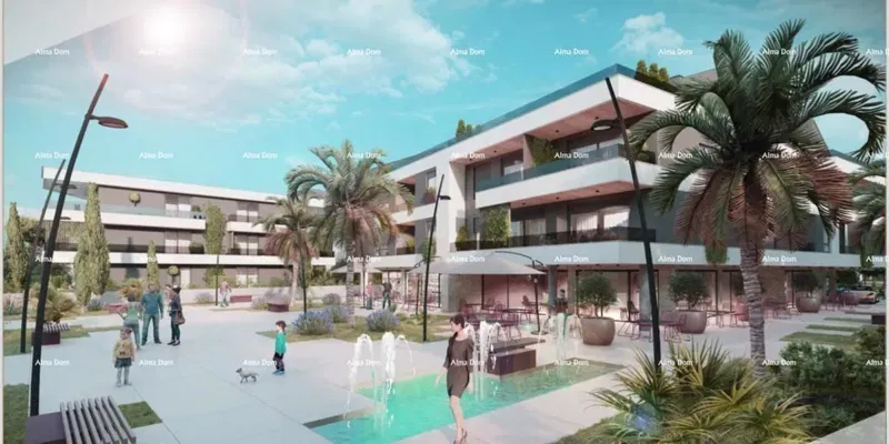 New! Apartment sales in an excellent location in a new residential complex, Medulin! – 2