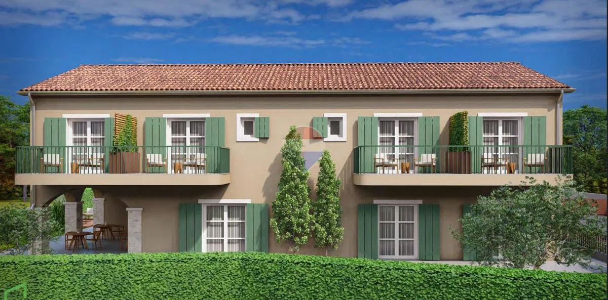 Istra, Tinjan okolica - građevinsko zemljište sa projektom