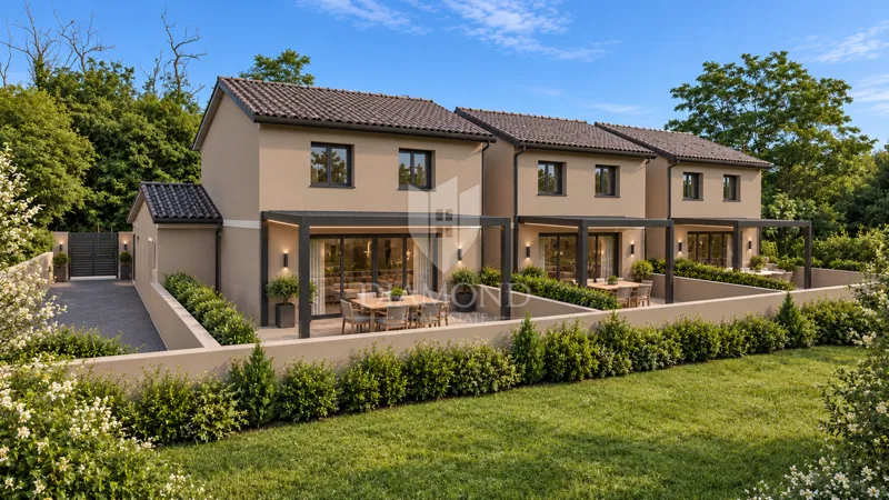 Umag, PRILIKA - nova kuća u nizu 111 m2 na rubu grada – 3