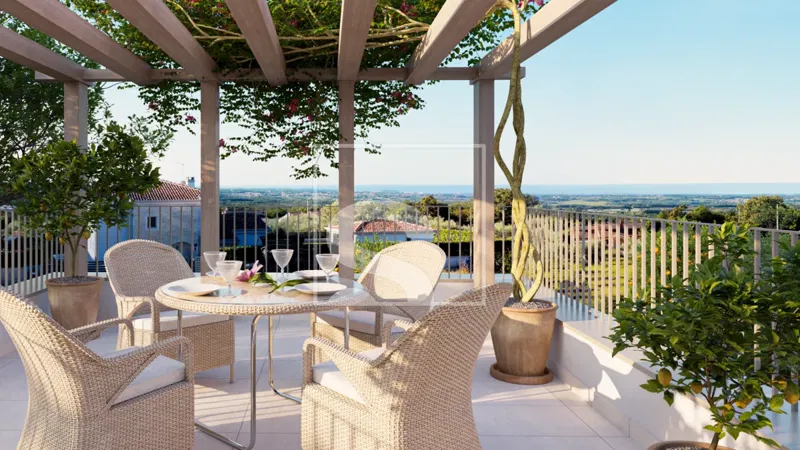 Building plot with permission and sea view – 3