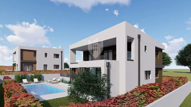 Labin, Modern villa with a pool, top location! – 2