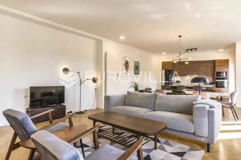Zagreb, Ribnjak, modern three-bedroom apartment of 130 m² – 2