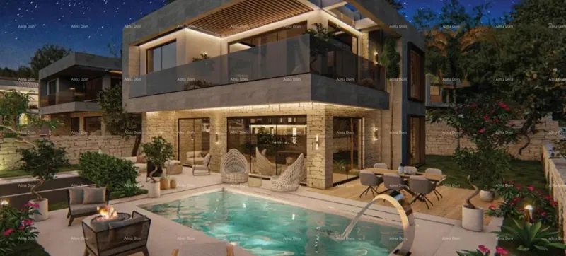 Vendita di ville moderne in una bellissima zona residenziale, Umago – 3