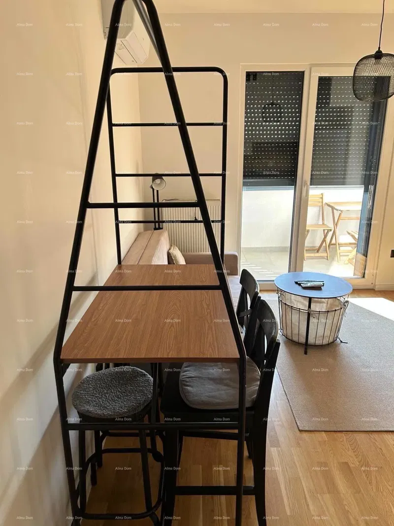PULA, KAŠTANJER – Apartment for rent with a balcony and parking, 33.42 m² – 2