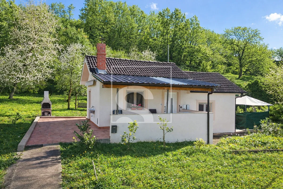 Buzet - prizemnica s bazenom 1 spavaćom na mirnoj lokaciji