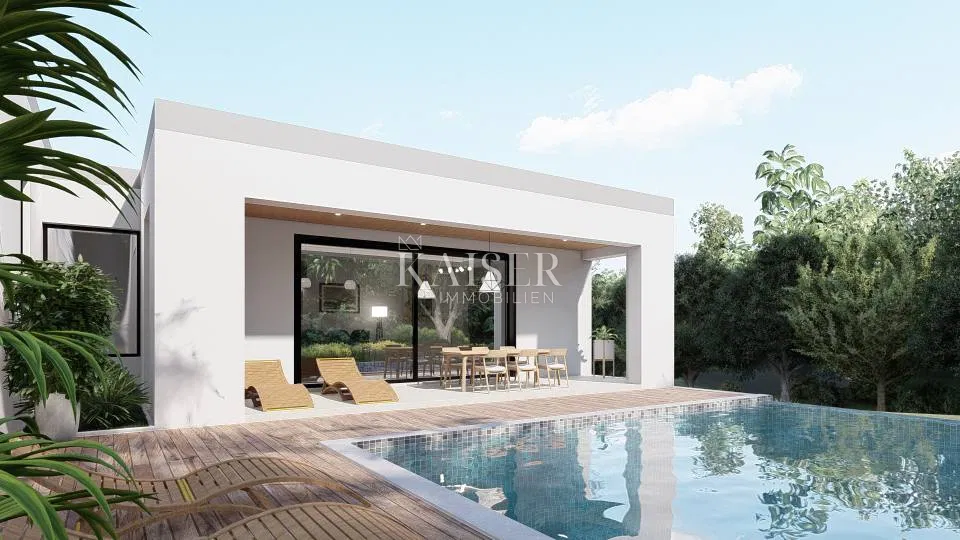 Istria - Labin, villa moderna con piscina vicino a Labin