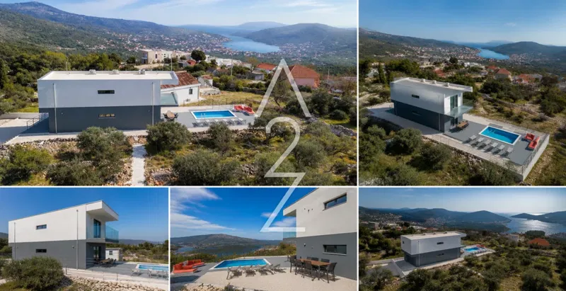 VILA S GRIJANIM BAZENOM I PANORAMOM