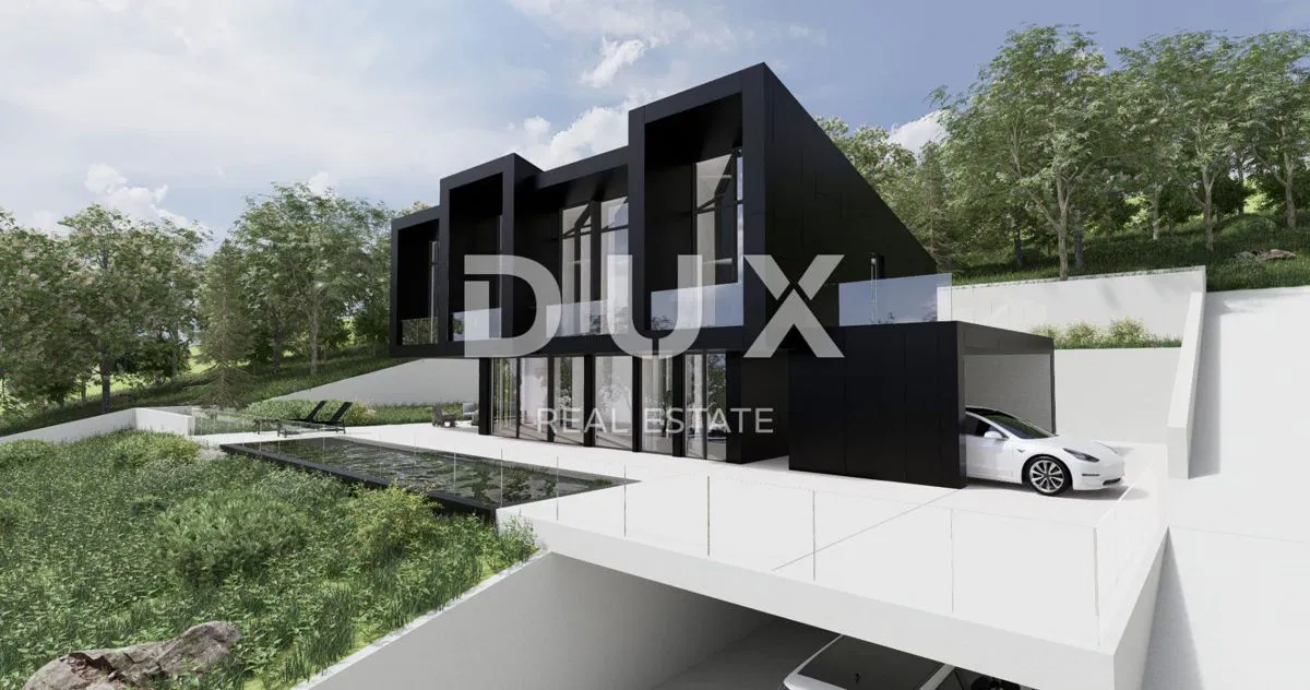 OPATIJA, RIVIERA - vila 250m2 s panoramskim pogledom na morje in bazenom + urejen vrt 1200m2