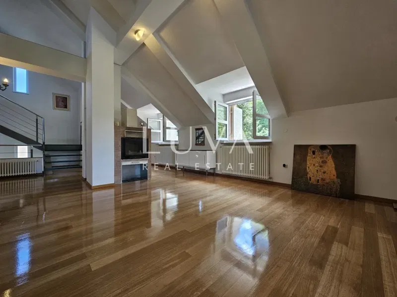 Zagrzeb, Maksimir, dwupoziomowe mieszkanie 5 pokoi 200m2, wynajem – 3