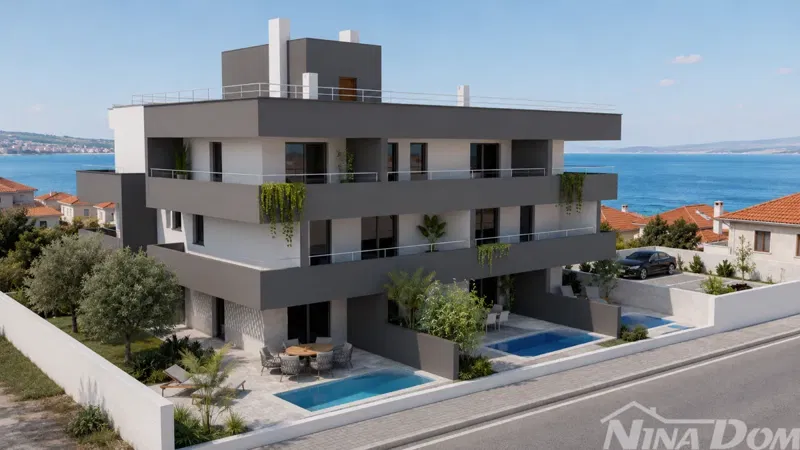 APARTMANI nin- 100 m OD MORA- LUKSUZNA LOKACIJA