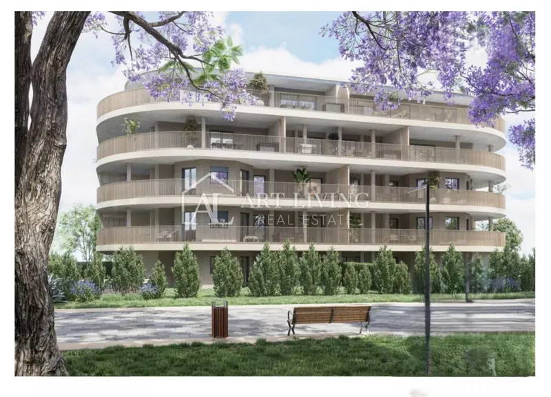 Umag, centro - attraente appartamento in un nuovo edificio in posizione eccellente