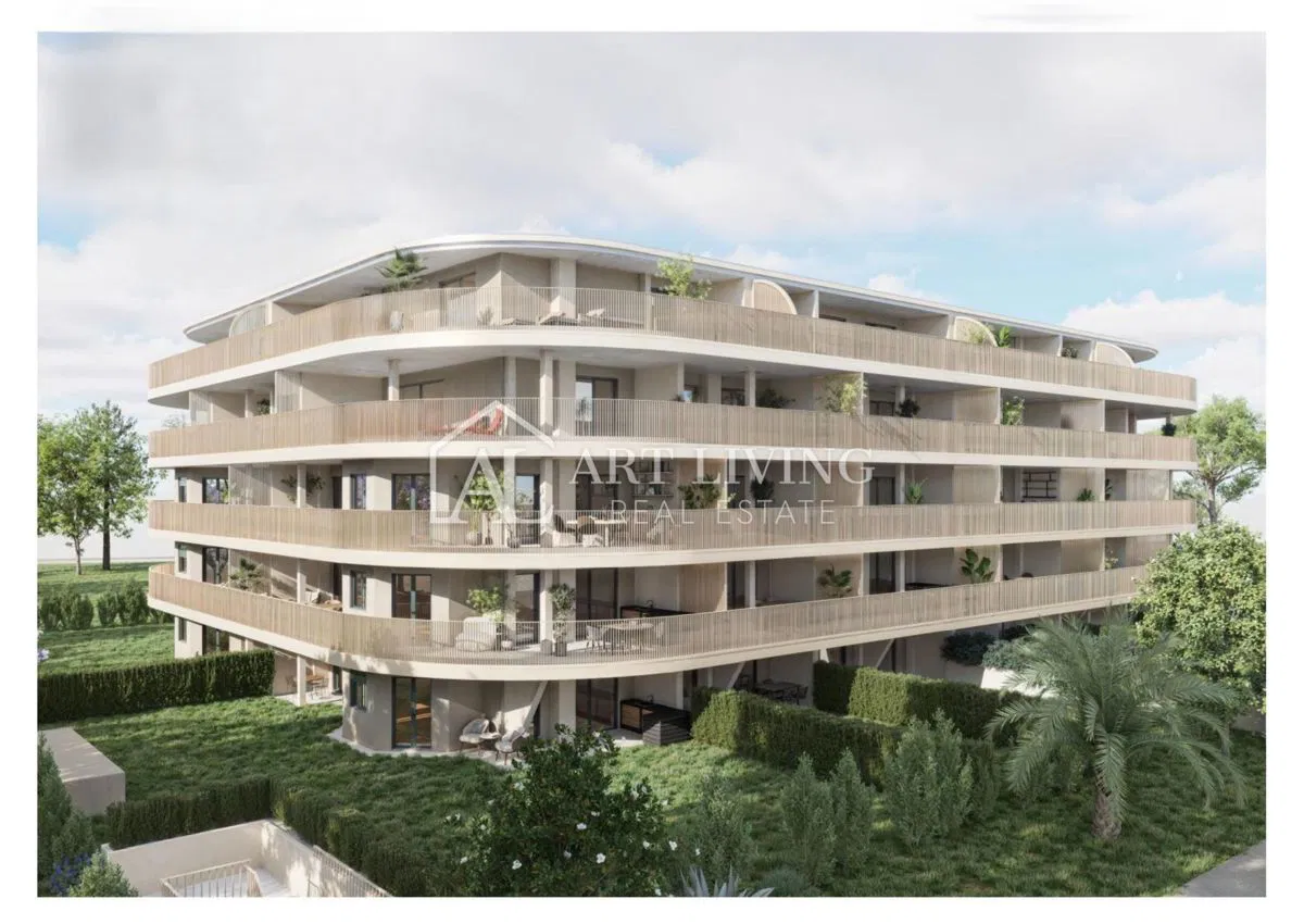 Istria, Umag - moderno appartamento al piano terra con ampio giardino - NUOVO EDIFICIO