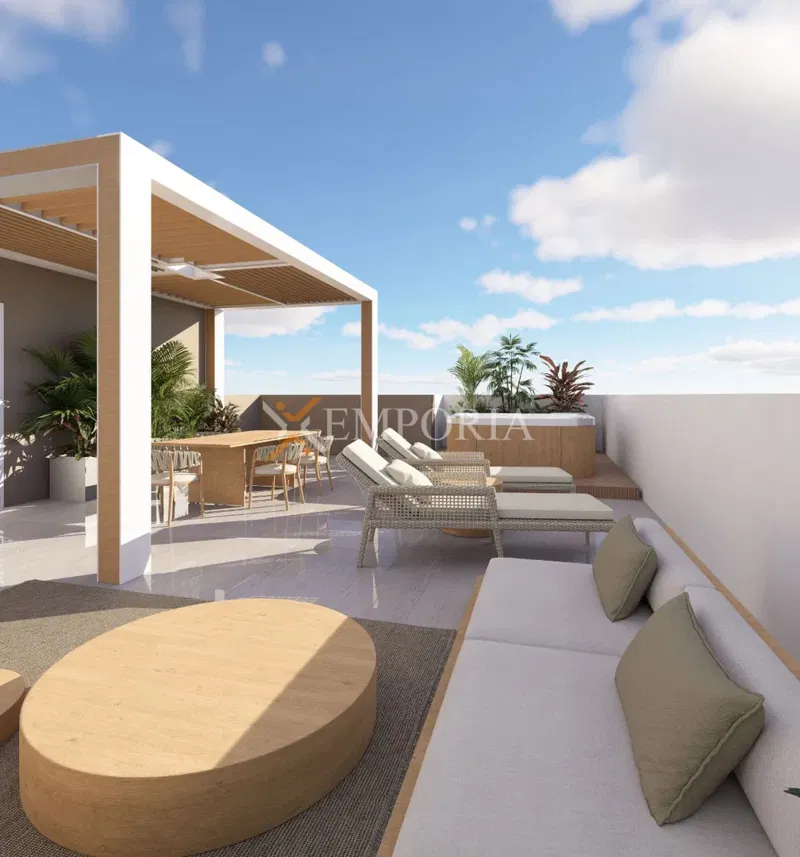 Turanj – penthouse s strešno teraso in pogledom na morje