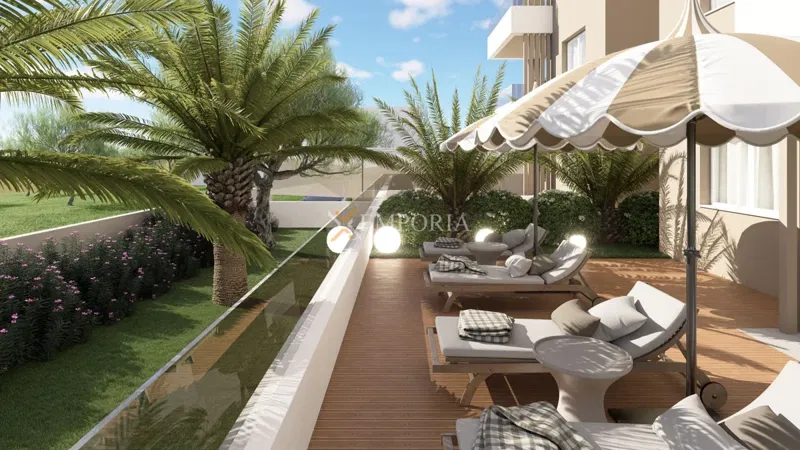 Turanj – apartma v pritličju z vrtom