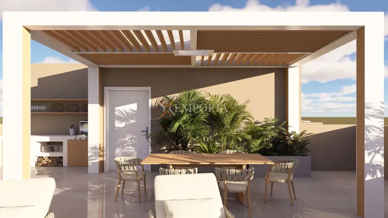 Turanj – penthouse z strešno teraso in pogledom na morje
