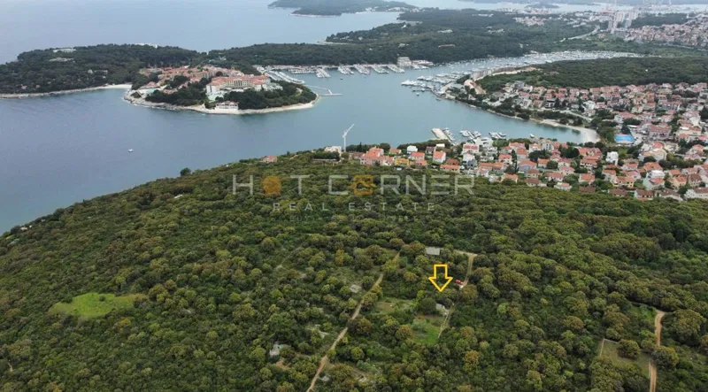 Peskovita uvala, čudovita mala vikend parcela, na 100 m od plaže, 318 m2 – 2