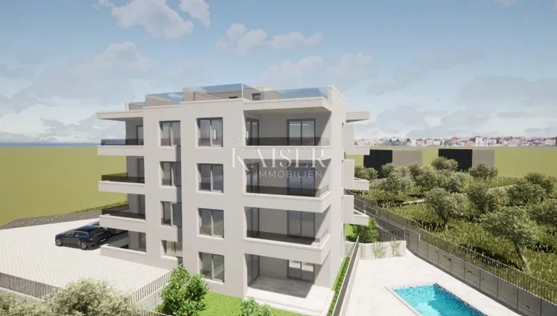 Appartamento Okrug Gornji, Okrug, 65m2 – 2