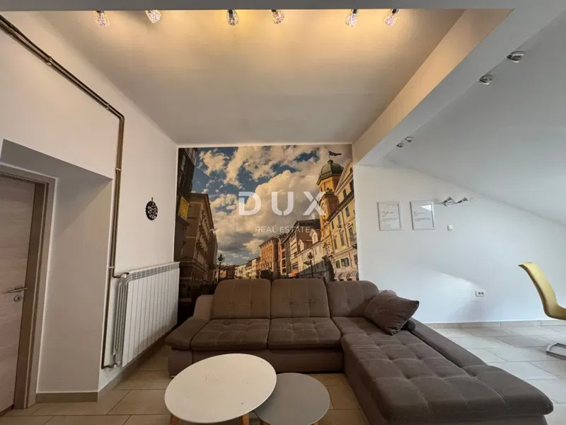 RIJEKA, CENTER - Spacious and modernly furnished 2-bedroom + living room apartment just steps from Korzo – 3