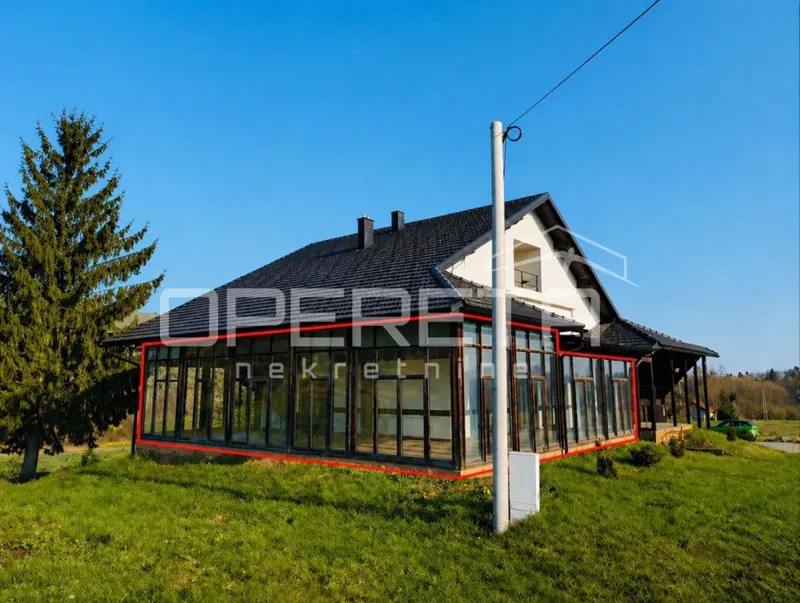 Business space and house on 4,702 m² along the main road Ogulin – Senj – 2