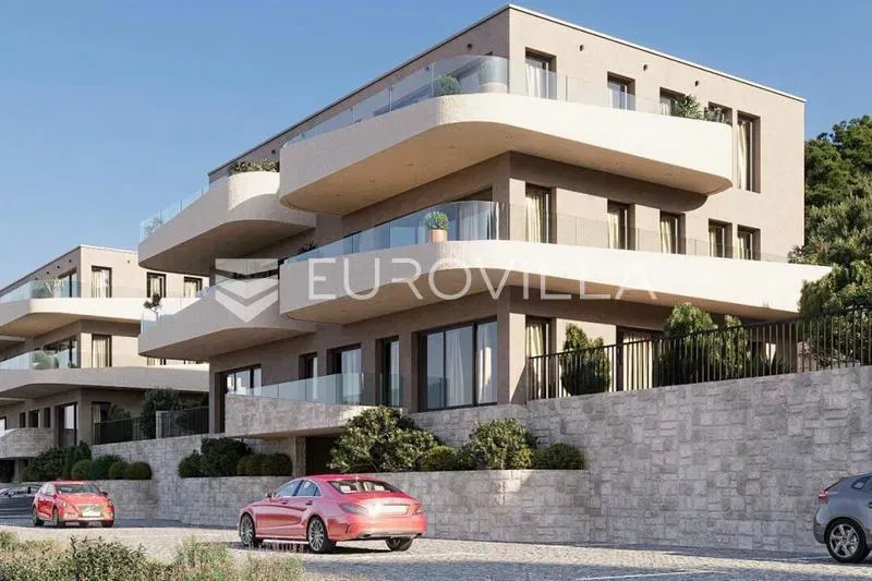 Brodarica, New building, three bedroom apartment with sea view, 99,23 m² – 2