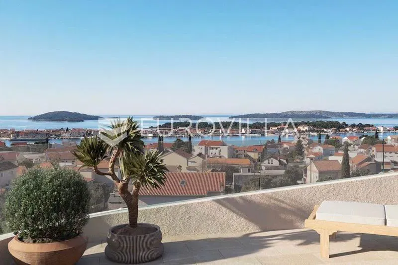 Brodarica, New building, one bedroom apartment with sea view, 65,95 m² – 3