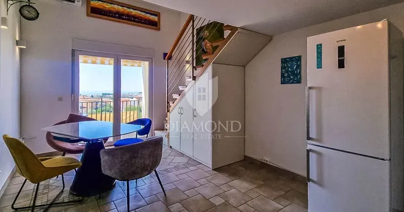 Novigrad, apartment with a gallery and panoramic sea view! – 2